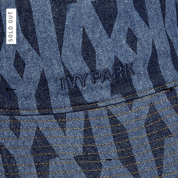 Ivy Park Rodeo REVERSIBLE MONOGRAM BUCKET HAT - Picture 4 of 7